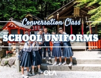 Conversation class on school uniforms