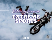 Extreme sports listening exercise