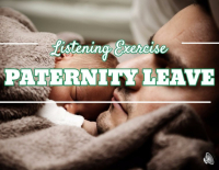 Ejercicio de listening sobre la baja de paternidad