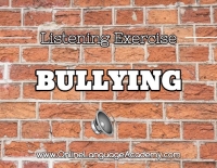 Ejercicio de listening sobre el acoso