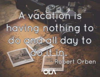 Quote on Staycations