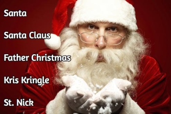 Different names for Santa in English Different names for Santa in English