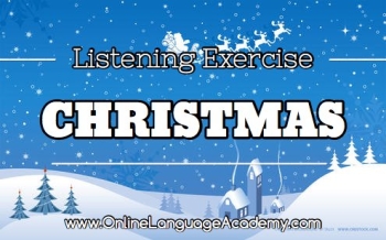 Christmas English listening exercise