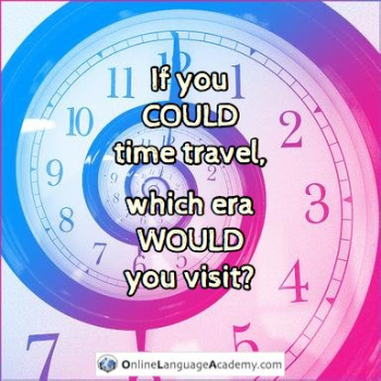 If you could time travel, which era would you visit?