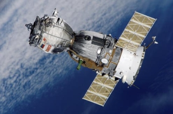 Spacecraft orbiting Earth