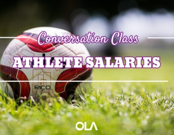 Conversation class on athlete salaries