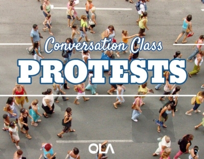 Conversation class on Protests