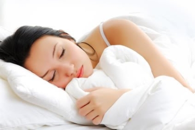 Sleeping woman