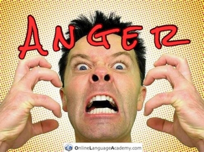 Angry man
