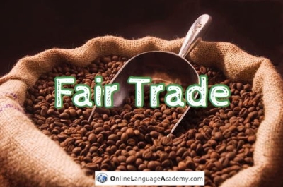 Fair Trade coffee beans